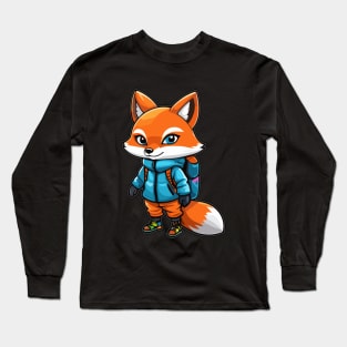 Cute Fox Long Sleeve T-Shirt